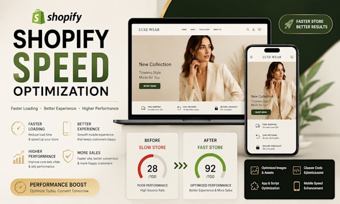 optimize shopify store speed for better performance