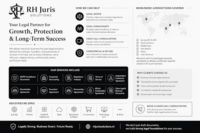 review and draft legal documents