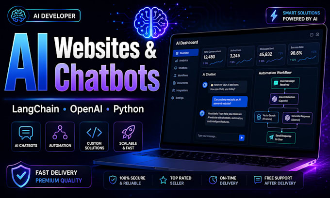 develop custom ai solutions websites and web apps