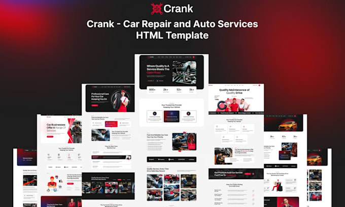 design modern car wash website using wordpress elementor pro