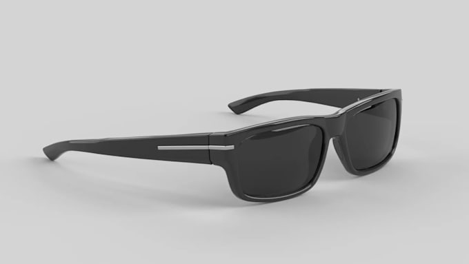 design eyewear 3d cad model for manufacturing, sunglasses and 3d printing