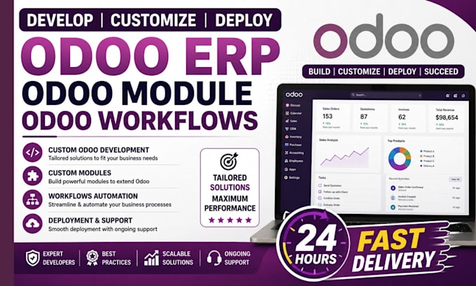 develop customize deploy odoo erp odoo module odoo workflows