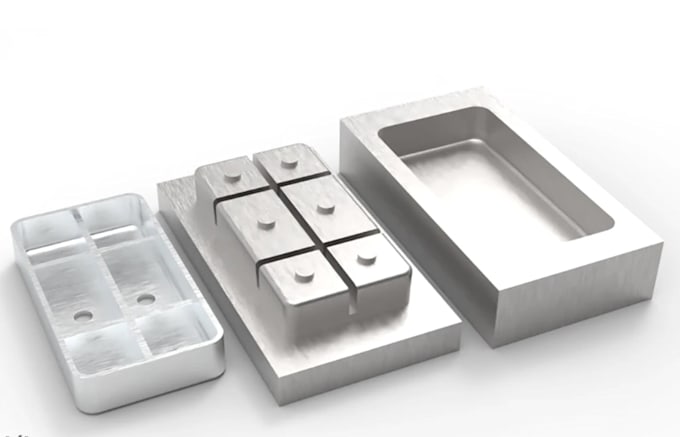 3d printable plaster molds for clay, slip, ceramic casting pottery mold modeling
