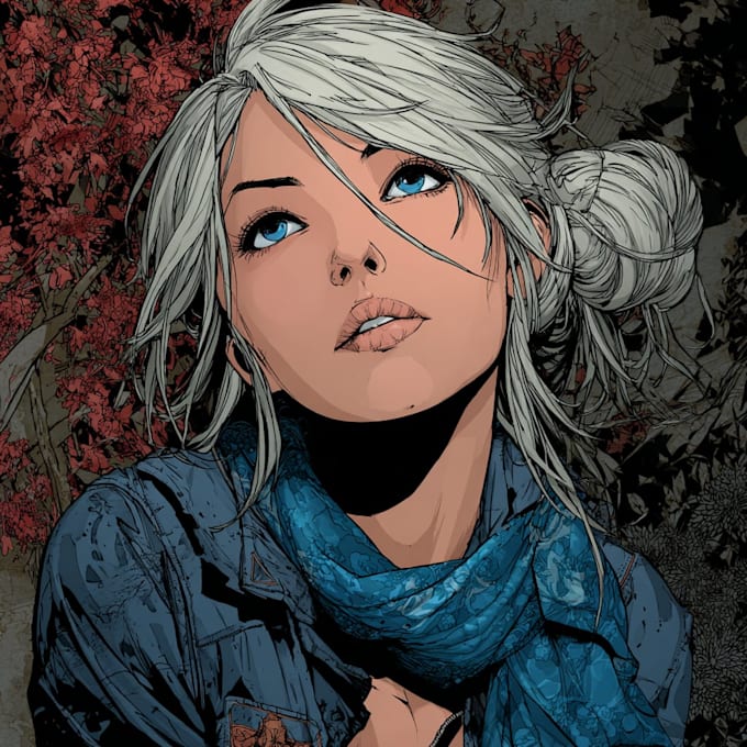 create comic book and custom illustration