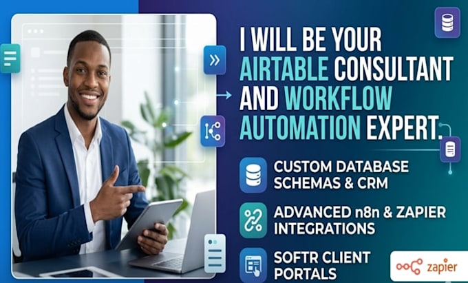 be your airtable consultant and business workflow automation expert