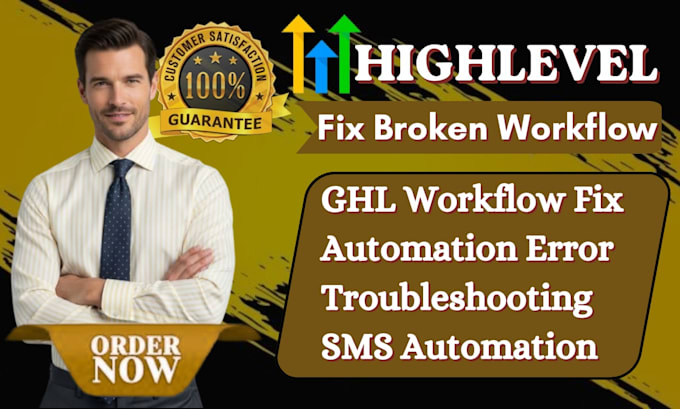 fix broken gohighlevel workflow ghl automation error highlevel booking funnel