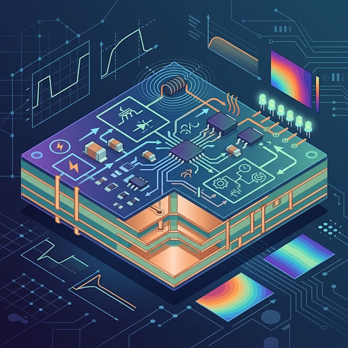 create dc dc led driver pcb design