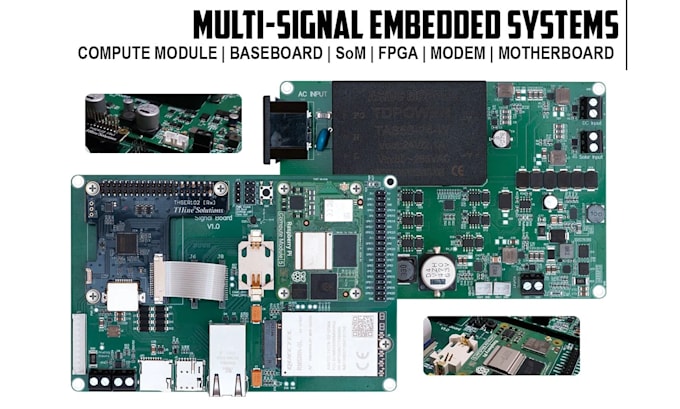 integrate esp32 and stm32 with gps, lora, iot, and ble for embedded pcb design