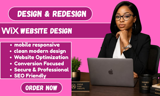build design redesign wix website, wix ecommerce  business website development