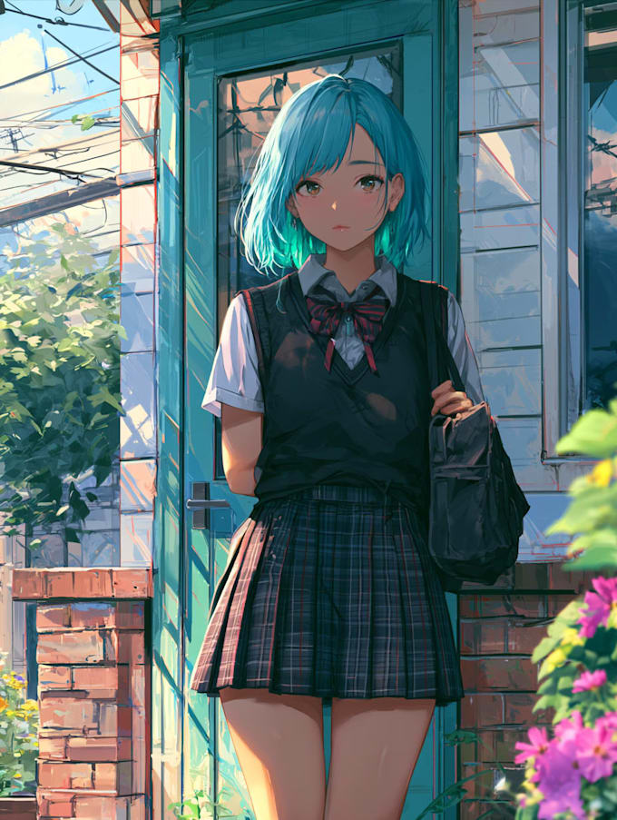 create amazing anime character for you