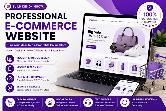 develop a professional woocommerce store in wordpress