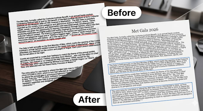 professionally format, redesign and fix microsoft word documents