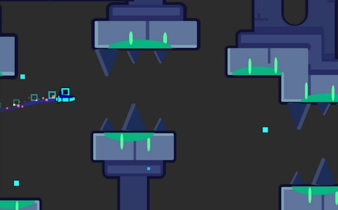 decorate a geometry dash layout in great modern style