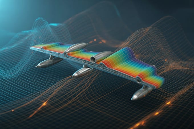 perform aircraft structural fea analysis stress fatigue and load study