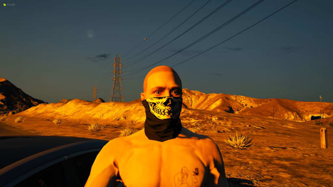 custom fivem clothes, peds, chains, masks