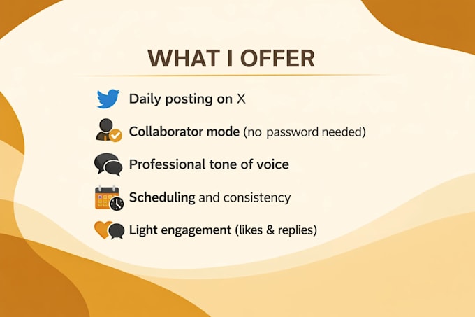 post on your x twitter profile as your collaborator