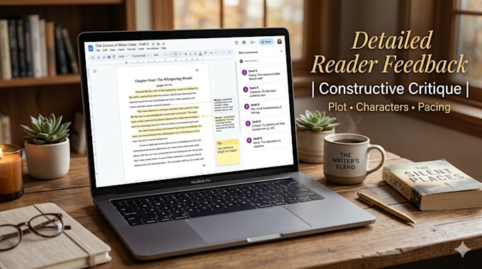 improve plot, characters and flow with expert beta reading