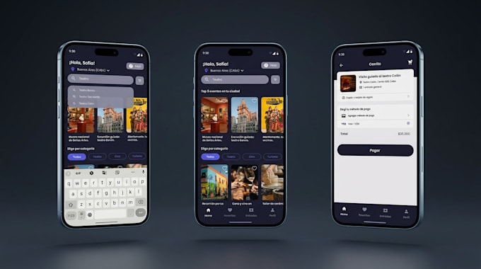 Design ui ux for mobile app or website using figma by Marohistorietas ...