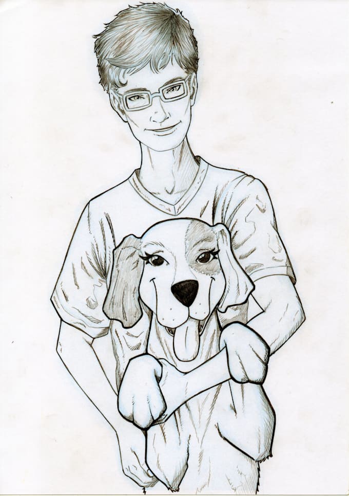 draw comic style illustration