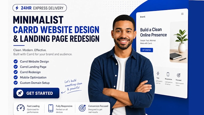 carrd minimalistic design carrd website carrd redesign carrd landing page