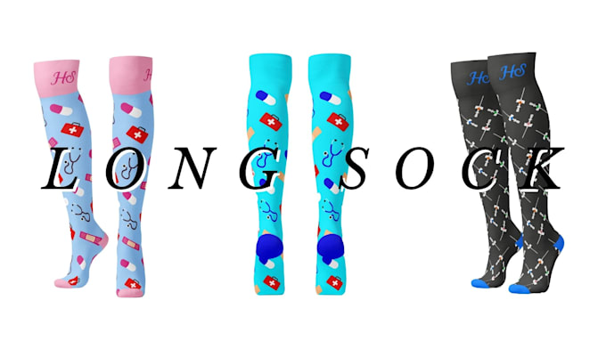 design socks for kids, adults, and brands