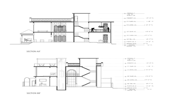 do 2d floor plan, autocad architectural plan, house plan, permit drawings