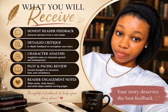 beta read your book and provide detailed feedback