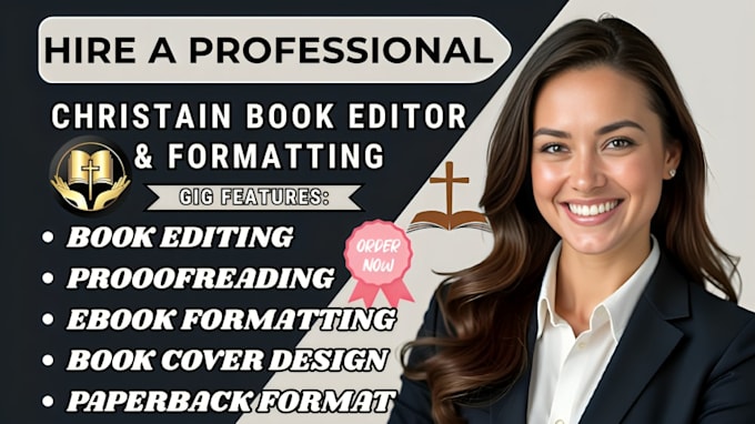 do christian book editing, proofreading, and formatting, christian book editor