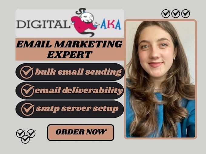 setup digitalaka bulk email sending digitalaka deliverability