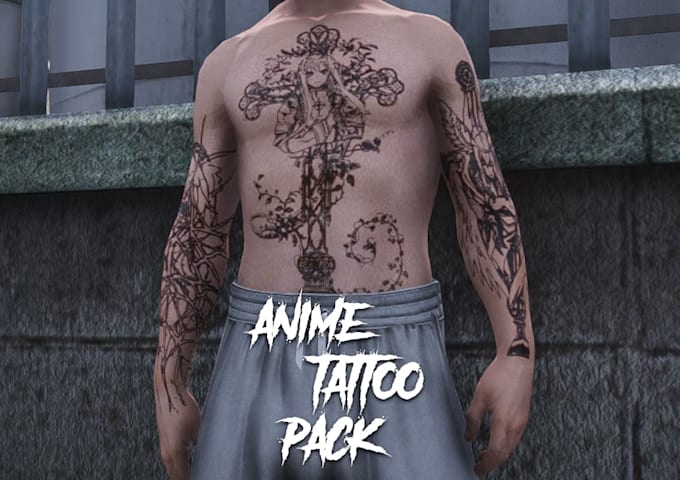do custom tattoo, custom ped, custom clothes,fivem chain, custom fivem ped