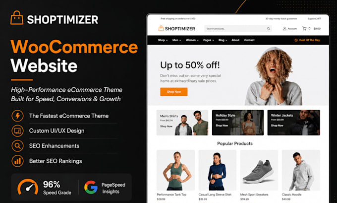 build a fast loading ecommerce site with shoptimizer theme