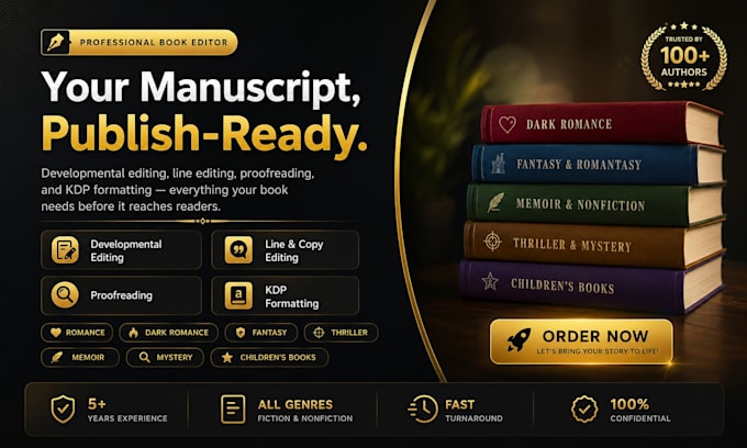 do book editing and formatting, developmental book editor