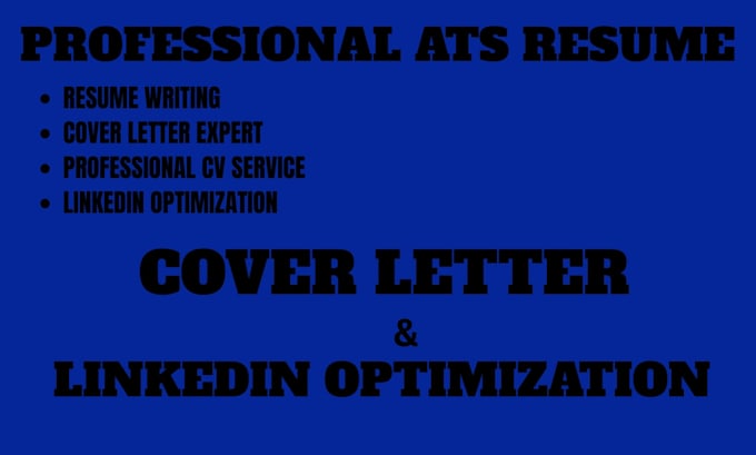 write an ats resume