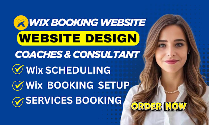 setup wix booking system for appointments and services scheduling
