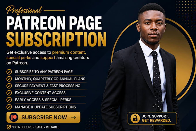 create and grow your patreon for subscribers