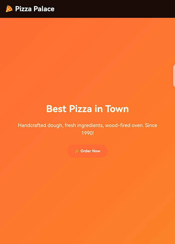 create professional small business websites