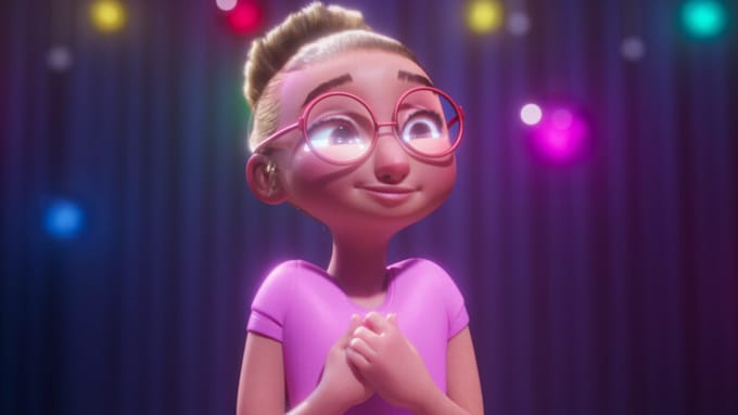 Animation 3d, animation de personnage 3d, animation blender, vidéo ...