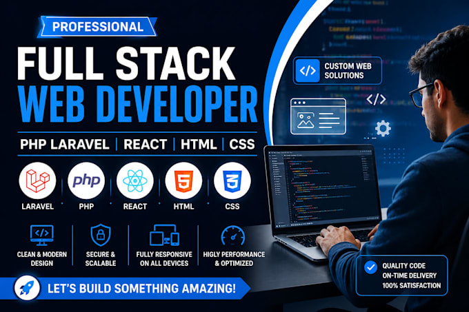 be an expert PHP laravel developer for your web app