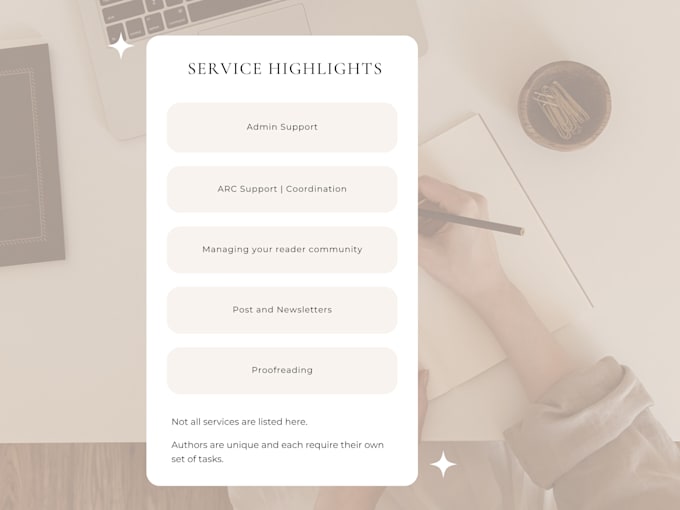 be your virtual assistant for indie romance authors