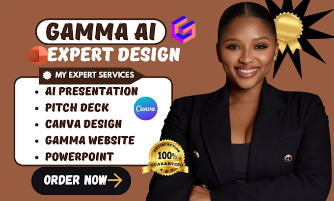 gamma ai presentation design pitch deck powerpoint presentation gamma ai design