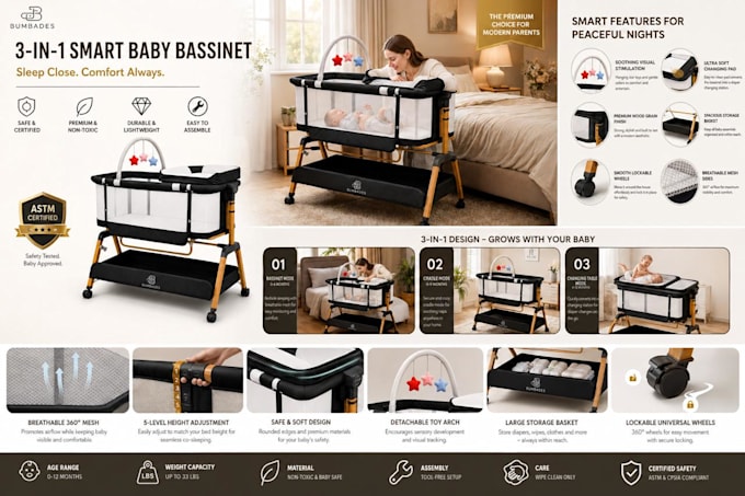 design amazon listing images and a plus content