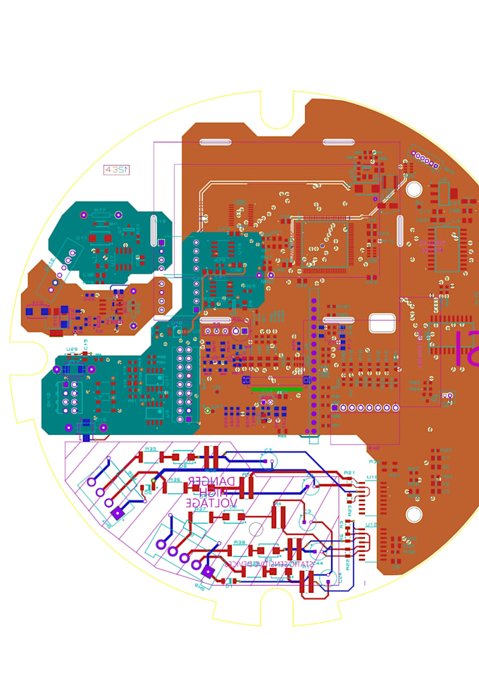 do pcb designing and pcb layout and assembly for you