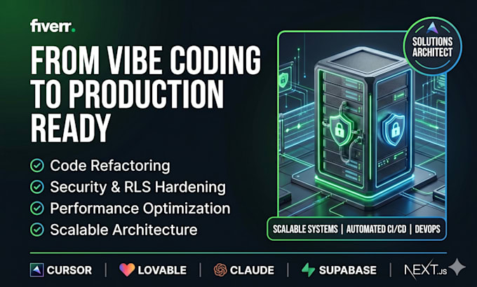make your lovable or cursor app production ready