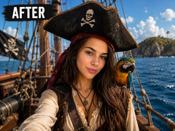transform your photo into cinematic ai characters