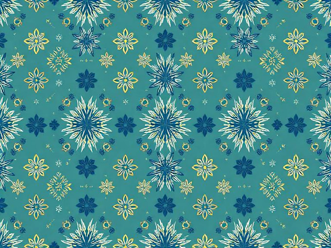 design high quality repeating patterns for fabric and packaging