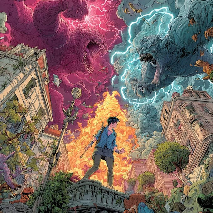 create professional comic book pages and visual story