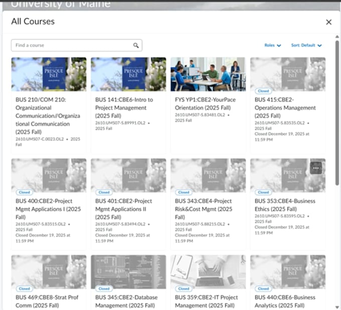 do your sophia and umpi courses