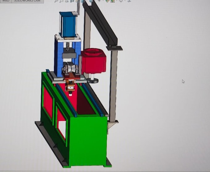 3d cad modelling and mechanical design in solid works