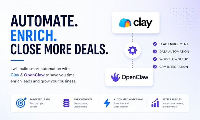build advanced clay and openclaw automation workflows