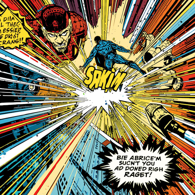 design your comic book artwork